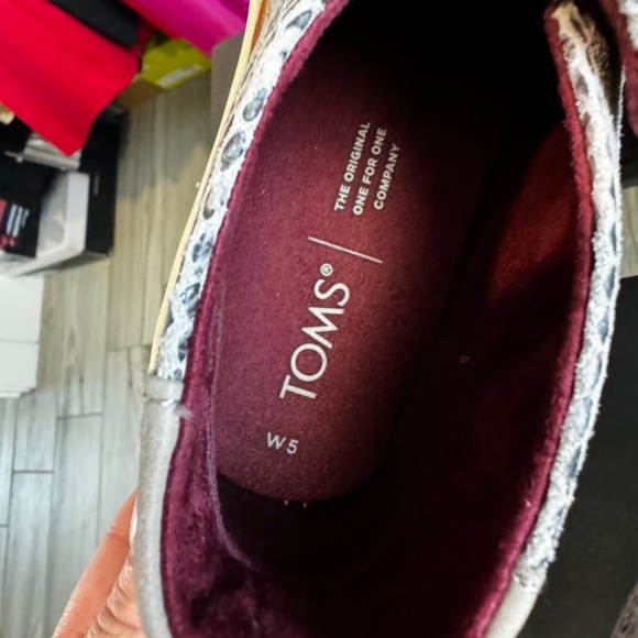 TOMS PAXTON MID-TOP SLIP-ON SNEAKER snake print 5 - Picture 8 of 9